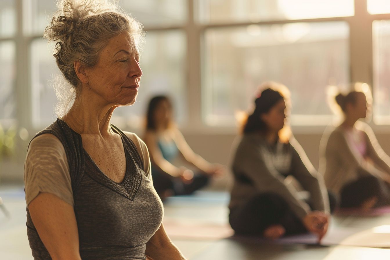 Christine Fischer Yoga bei und nach Krebs